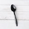 Boardwalk Mediumweight Polypropylene Cutlery, Teaspoon, Black, 1000PK BWKSPOONBLPP - alternate 3